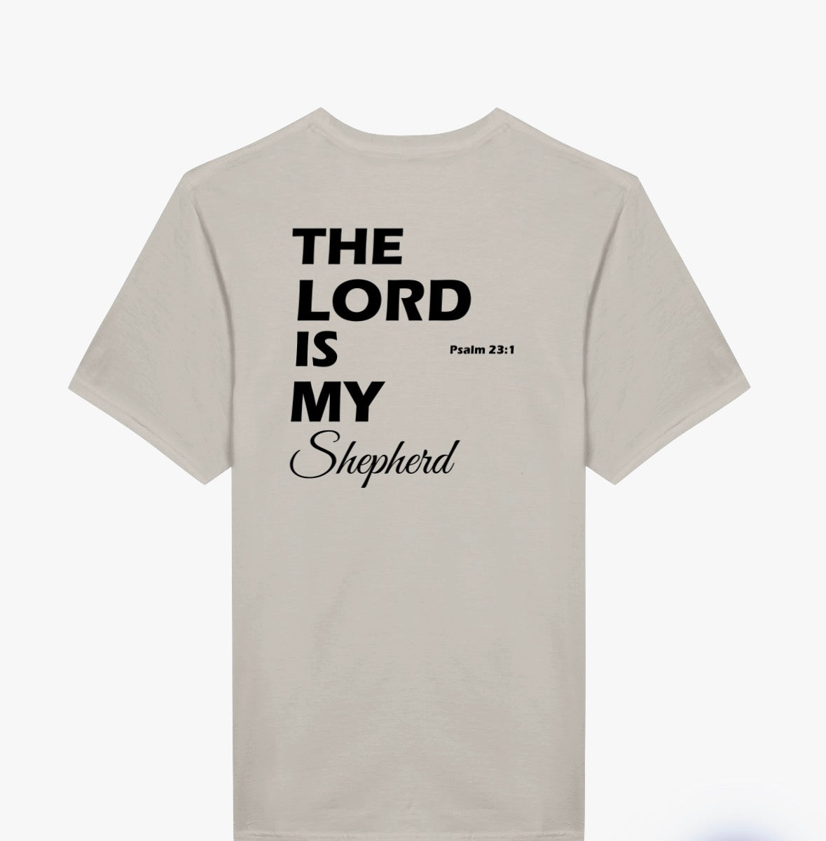 Classic Unisex Crewneck T-shirt | Christian “The Lord is my shepherd” T-shirt